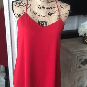 Beautiful silk racer back camisole